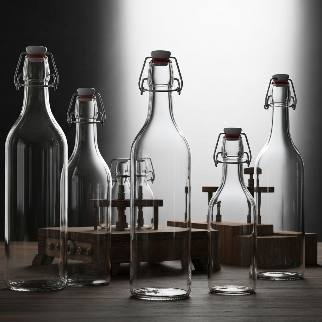 Glass Bottles 6-Pack